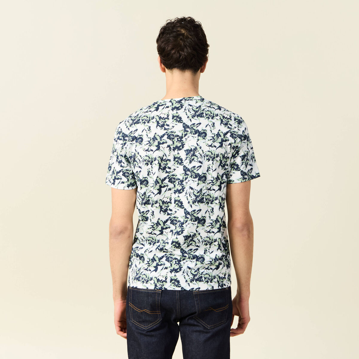 T-shirt manches courtes vert homme