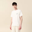 T-shirt manches courtes ecru homme