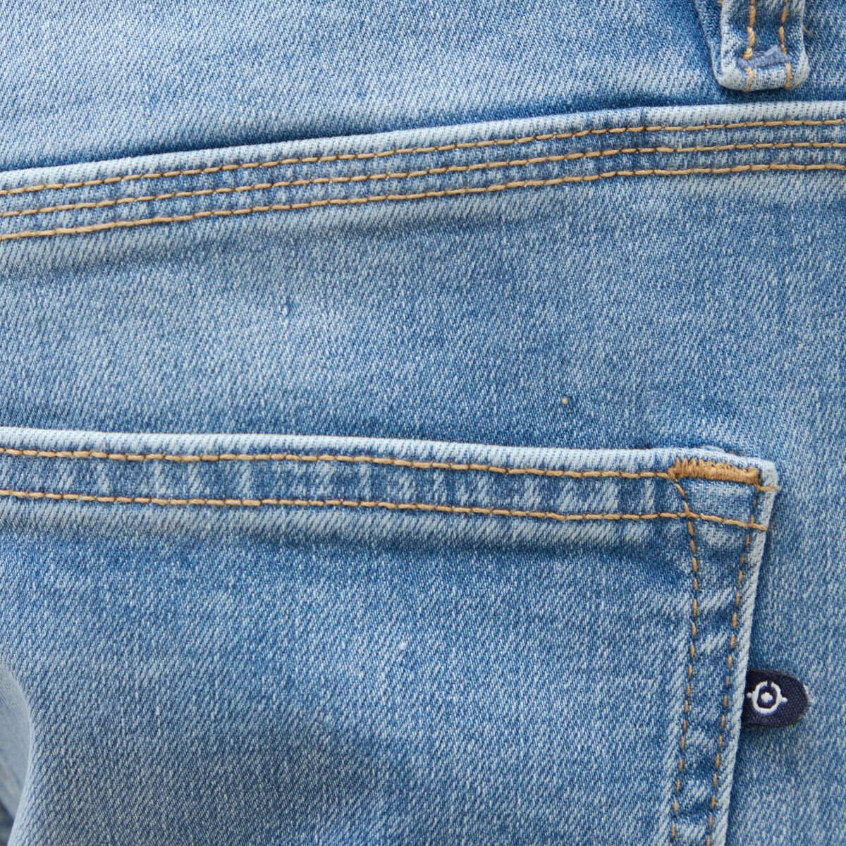 Jeans straight denim used homme