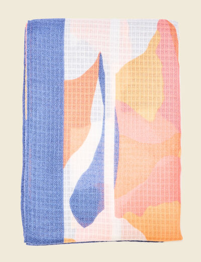 Foulard multicolore femme
