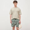 Maillot de bain doubl&eacute; vert kaki homme