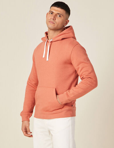 Sweat manches longues rose homme