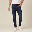 Jeans tapered 5 poches denim brut homme