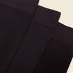 Lot 3 paires chaussettes noir homme