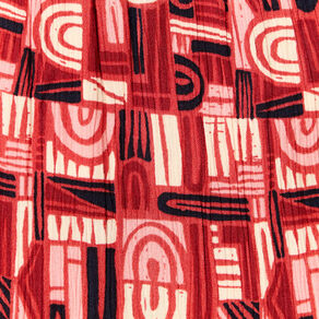Jupe midi portefeuille fluide rouge foncé femme