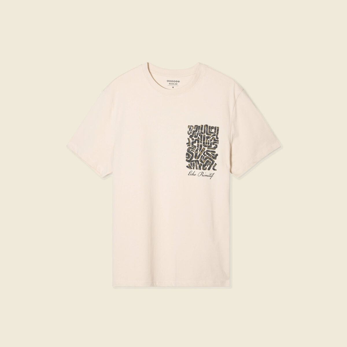 T-shirt manches courtes sable homme