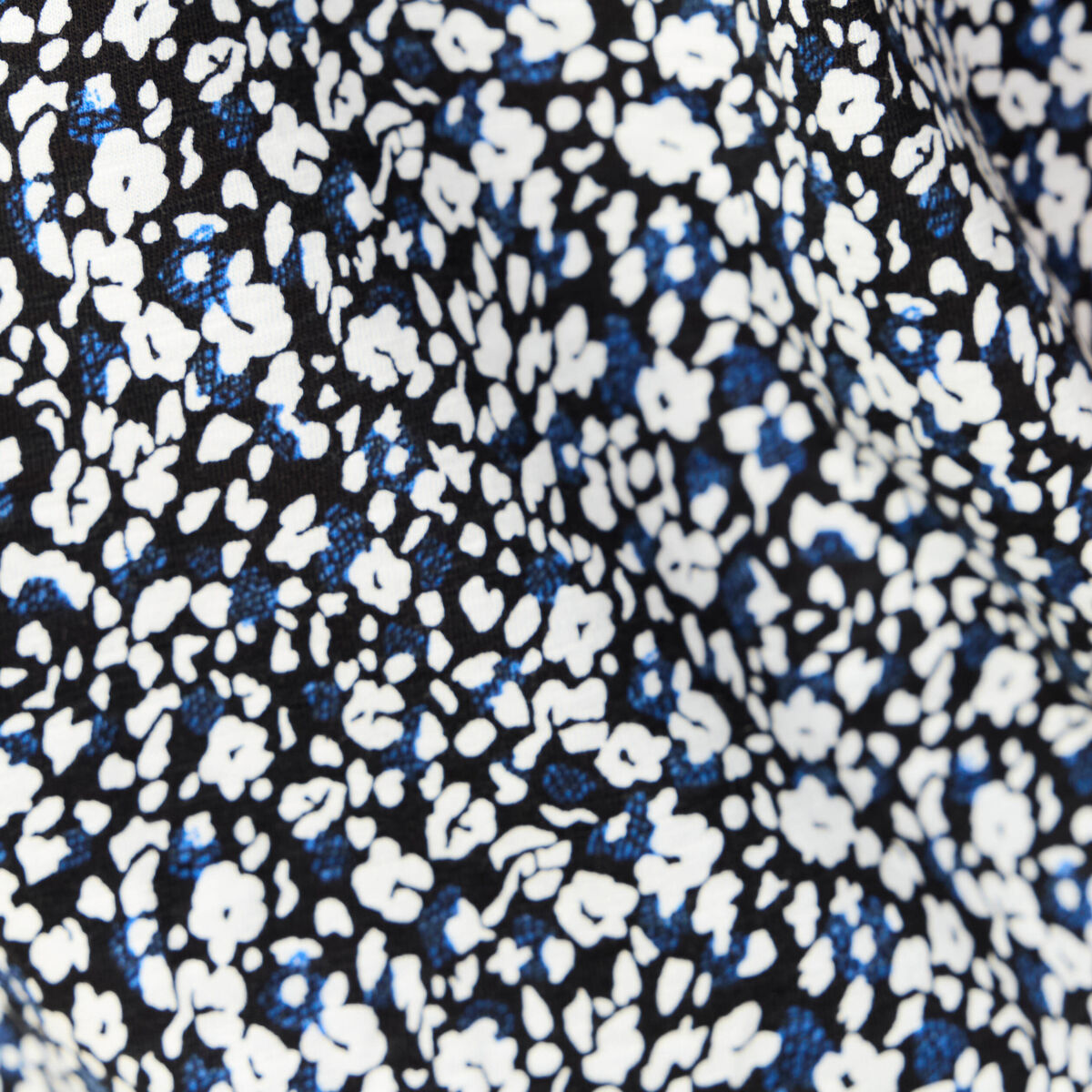 T-shirt manches courtes bleu femme