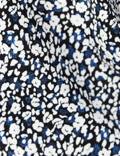 T-shirt manches courtes bleu femme