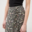 Jupe fluide noir femme