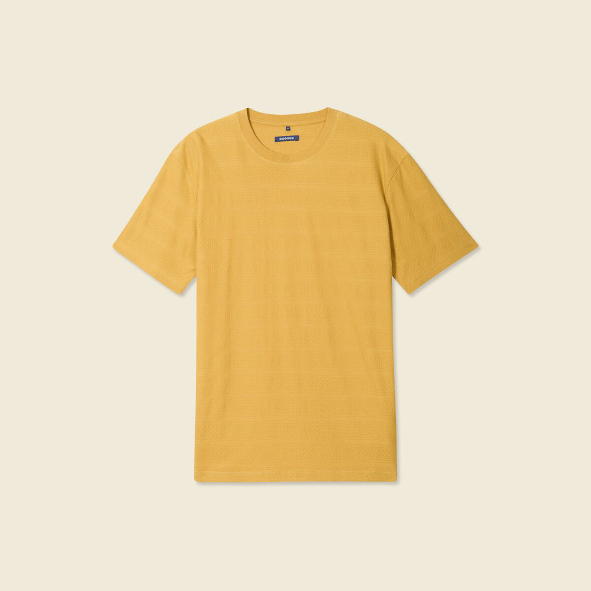 T-shirt manches courtes beige homme