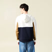 Sweat à capuche manches longues ecru homme