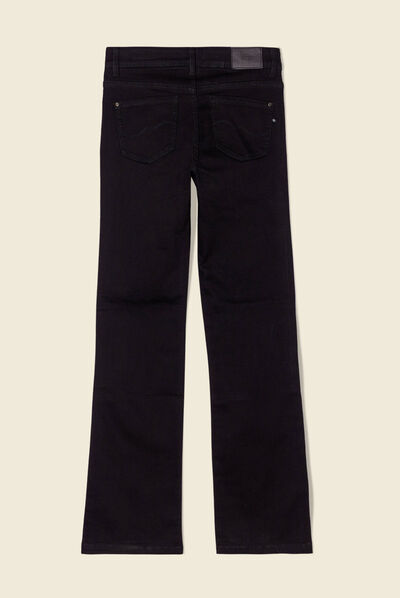 Jeans Yoko - bootcut denim noir femme