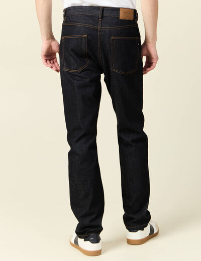 Jeans regular 5 poches denim brut clean homme