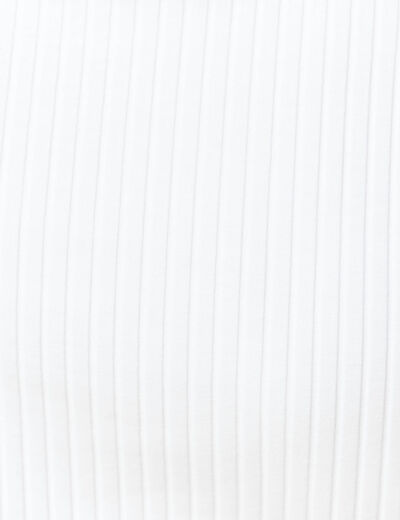 Polo manches courtes blanc femme