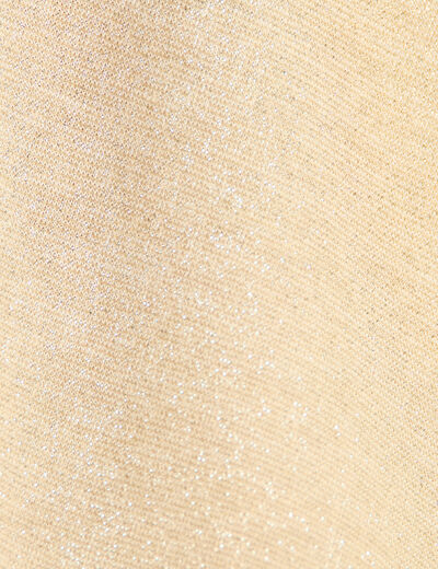 T-shirt manches courtes creme femme