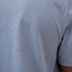 T-shirt en coton manches courtes bleu gris homme