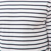 Marini&egrave;re manches longues col rond bleu marine homme