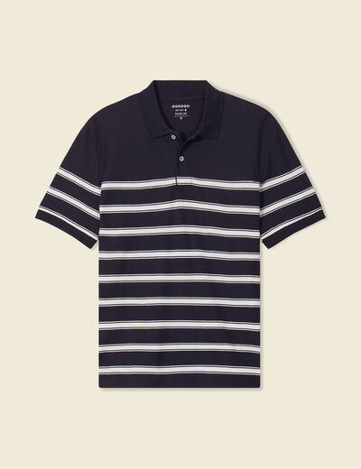 Polo éco-responsable ecru homme
