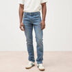 Jeans straight longueur 34 denim double stone homme