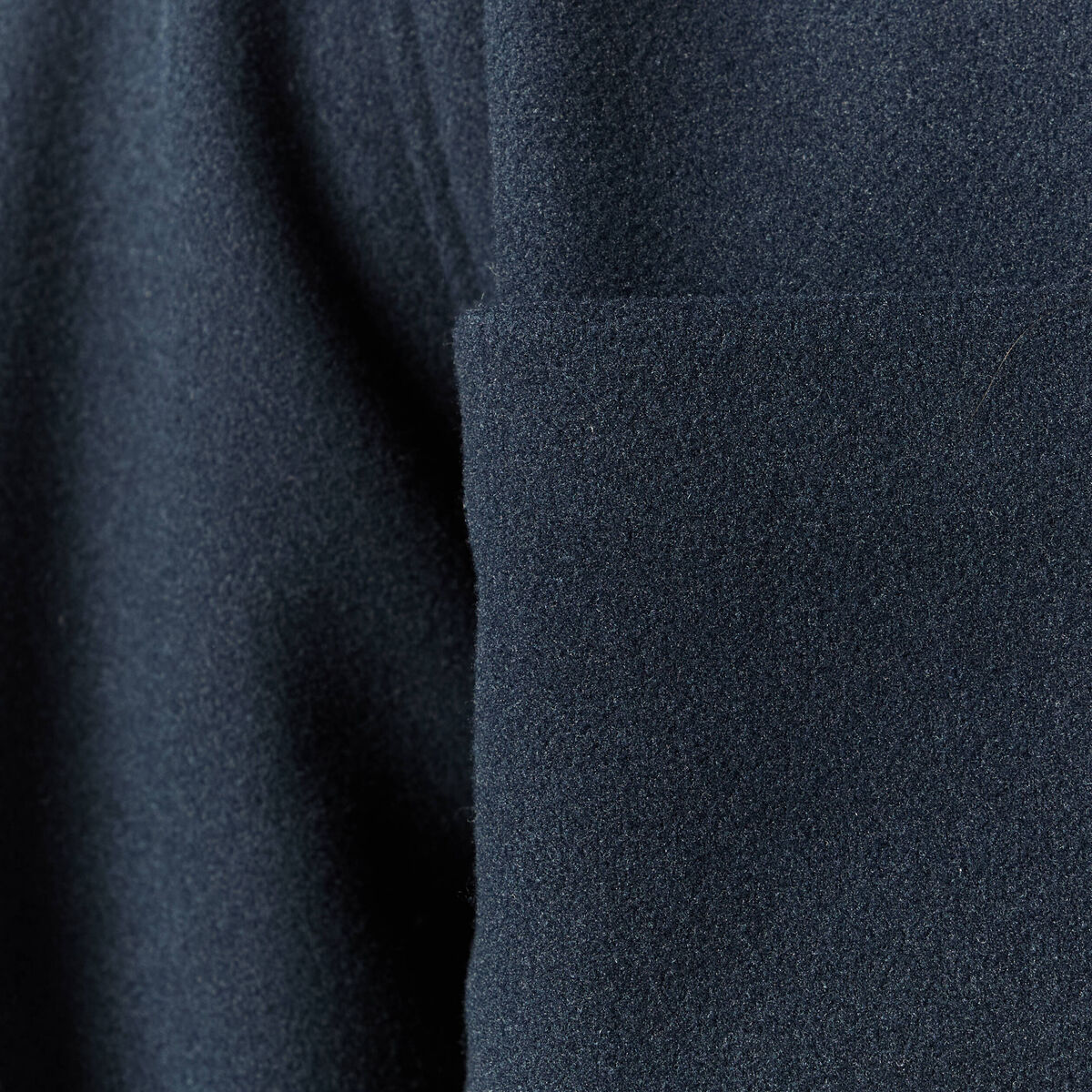Surchemise oversize col classique bleu marine homme