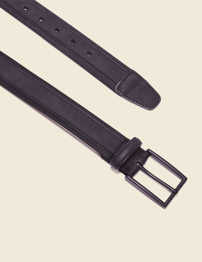 Ceinture noir homme