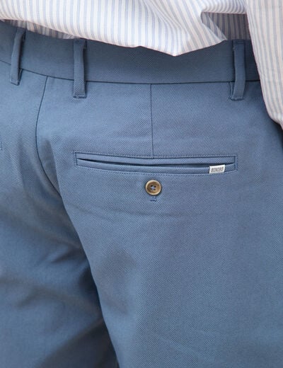 Bermuda bleu gris homme