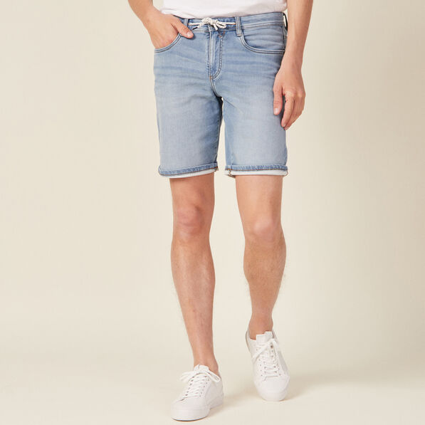 bermuda eco responsable denim bleach homme Bermuda éco-responsable denim bleach homme