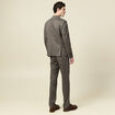 Blazer manches longues col classique vert fonc&eacute; homme