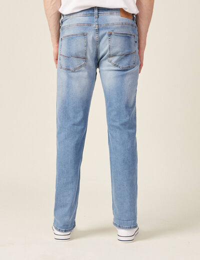 Jeans éco-responsable regular denim used homme