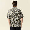 Chemise manches courtes noir homme