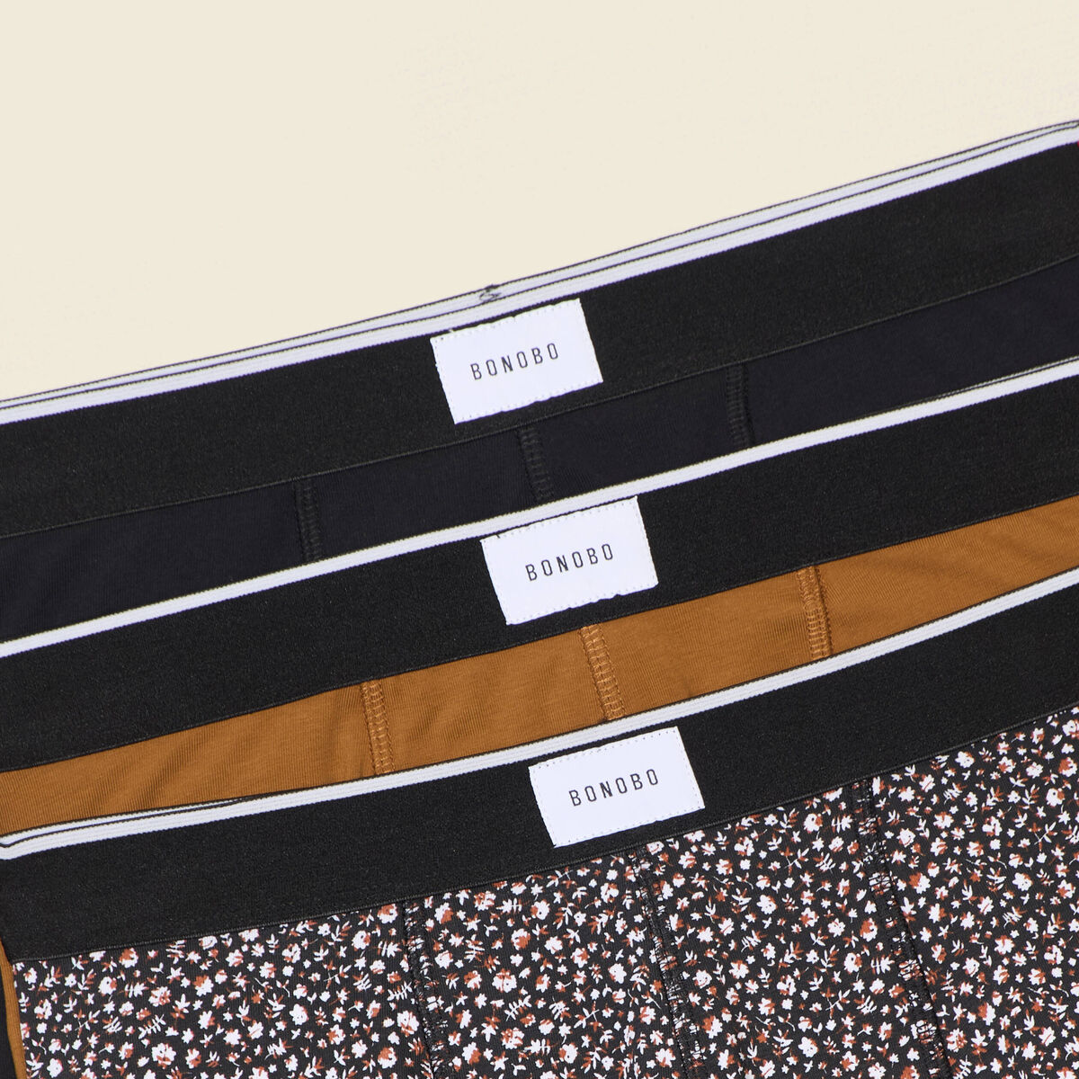 Lot 3 boxers noir homme