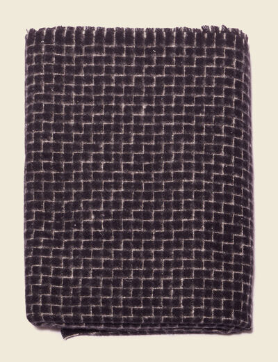 Écharpe noir femme