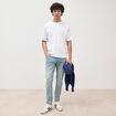 Jeans slim longueur 30 denim used homme