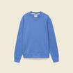 Sweat manches longues en coton bleu violet homme