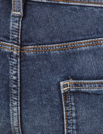 Bermuda éco-responsable denim brut homme