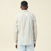 Chemise manches longues blanc homme