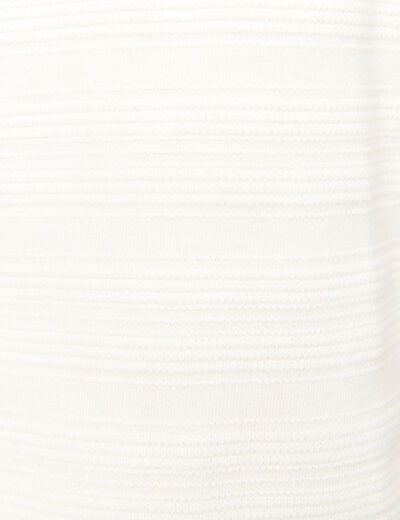 T-shirt en coton ecru homme