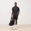 T-shirt col rond manches courtes noir homme
