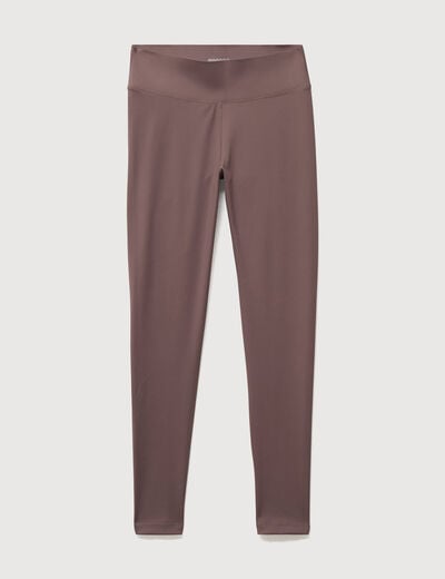 Leggings marron femme