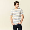 T-shirt manches courtes beige homme