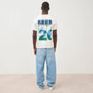T-shirt en coton ecru homme