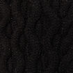 Pull manches longues col roul&eacute; brillant noir femme