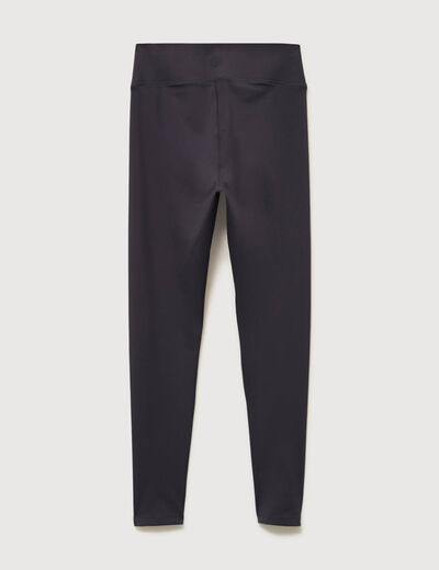 Leggings gris fonc&eacute; femme