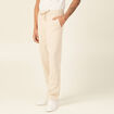 Pantalon chino à coulisse beige homme