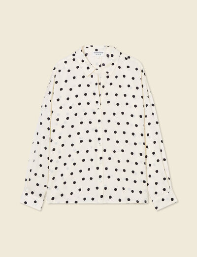 Chemise éco-responsable blanc femme