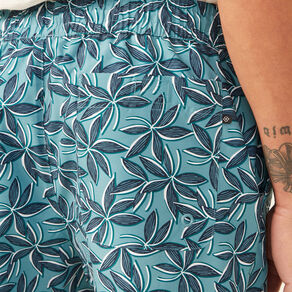 Short de bain bleu pétrole homme