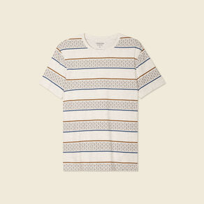 T-shirt manches courtes beige homme
