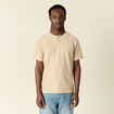 T-shirt manches courtes beige homme