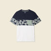 T-shirt manches courtes ecru homme