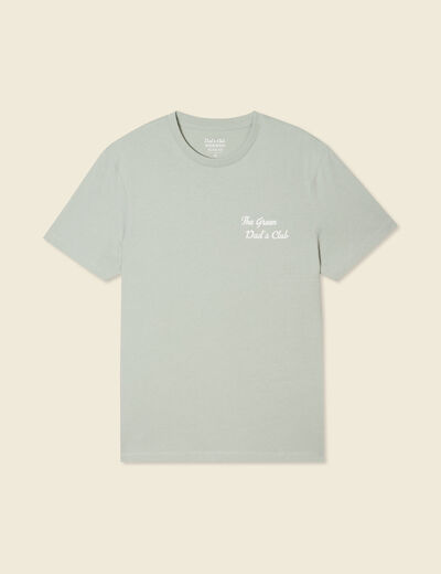 T-shirt manches courtes vert clair homme